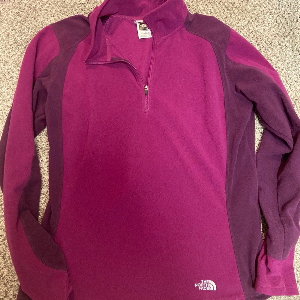 North face fleece quarter zip - Picture 1 of 5